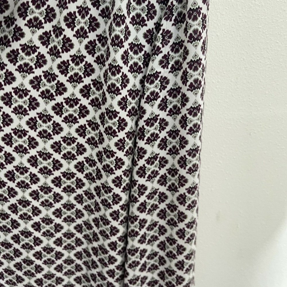 ANN TAYLOR LOFT Long Sleeve floral blouse Size Lar - Picture 5 of 8